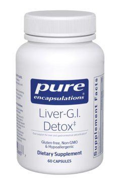 Pure Encapsulations Liver-G.I. Detox / Підтримка детоксикації печінки та шлунково-кишкового тракту 60 капс PE-075 фото