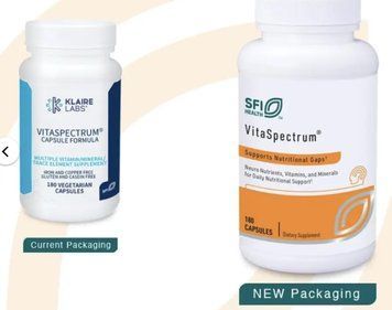 Klaire labs / SFI Health / Vitaspectrum ,VITASPECTRUM&reg;/ VitaSpectrum , Витаспектрум, Вітаспектрум 180 Капсул KL-003 фото