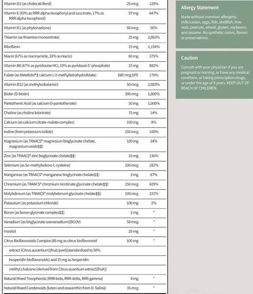 Klaire labs / SFI Health / Vitaspectrum ,VITASPECTRUM&reg;/ VitaSpectrum , Витаспектрум, Вітаспектрум 180 Капсул KL-003 фото