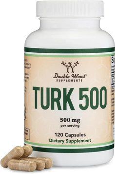 Double Wood Turk 500 / Turkesterone Туркестерон вирблення чоловічих гормонів ,вироблення тестостерону 500 мг 120 капсул DW-0111 фото