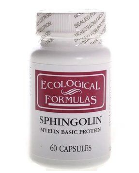 Ecological formulas Sphingolin Myelin basic protein/ Спінголін Білок мієліну 60 капсул EF-005 фото