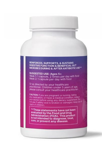 Microbiome Labs Restor Flora / RestorFlora Рестор Флора Комплекс для відновлення кишкової флори 60 капсул ML-004 фото