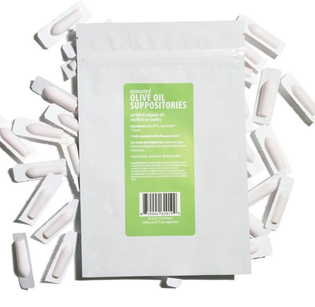 PurO3 Ozonated Olive Oil Suppositories / Супозиторії з озоном + масло оливи 30 шт. PO-005 фото