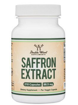 Double Wood Saffron Extract / Екстракт шафрану Контроль апетиту та переїдання 210 капсул DW-0100 фото