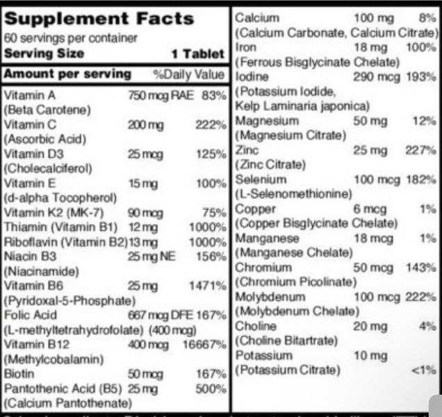 Intelligent labs , WOMEN&rsquo;S PRENATAL PREGNANCY MULTIVITAMIN, Мультивітаміний комплекс для вагітних 60капс IL-016 фото