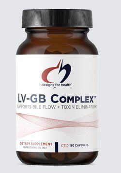 Designs for Health LV-GB C O M P L E X Bile Flow / Жовчогінний комплекс для відтоку жовчі та детоксифікації печінки 90 капсул DH-036 фото