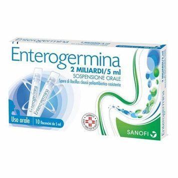 ENTEROGERMINA*OS 10FL 2MLD/5ML, Ентерожерміна , 10 флаконов, 2 млрд IT-002 фото