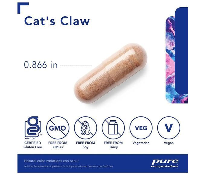 Pure Encapsulations Cat's Claw / Котячий кіготь Підтримка імунної системи 90 капс PE-017 фото