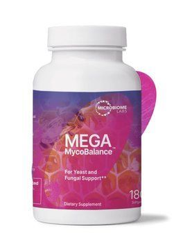 Microbiome labs MegaMycoBalance /Антигрибковий антикандідний комплекс,регуляція мікобіому ЖКТ, 180 капсул ML-026 фото