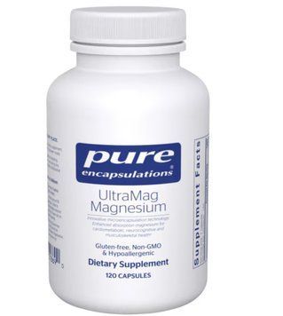 Pure encapsulations UltraMag Magnesium / Ультрамаг комплекс біодоступного магнію 120 капсул PE-022 фото