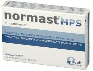 Epitech group Normast Mps Palmitoiletanolamide / Нормаст 600 mg 20 саше від нейрозапалення Італія IT-021 фото