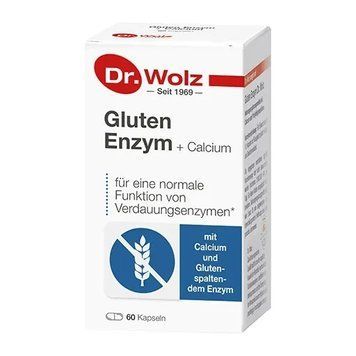 Dr Wolz GLUTEN Enzyme Capsules 60 pcs, Ферменти для перетравлювання глютену, 60 капсул GR-008 фото
