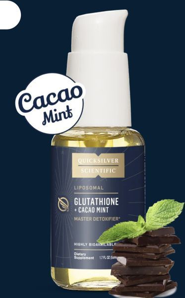 Quicksilver Scientific Liposomal Glutathione / Ліпосомальний глутатіон какао- м&rsquo;ята 50мл QS-020 фото