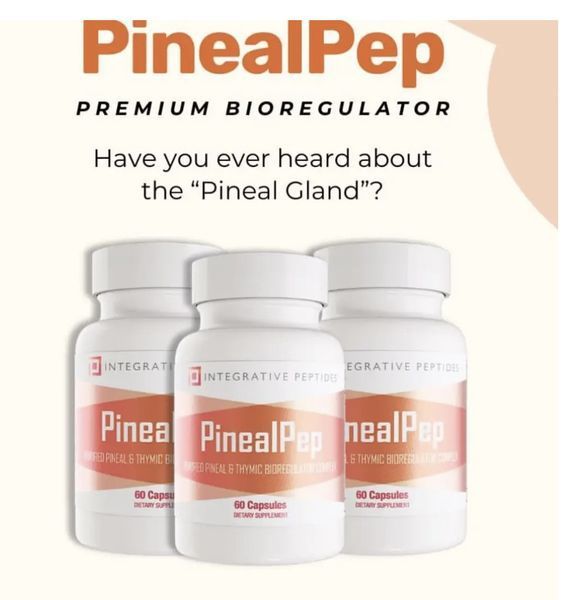 Integrative peptides PinealPep Purified Bioregulator / Пептид Біорегулятор Нейропептид Епіфізу та кори головного мозку 60 кап IP-015 фото