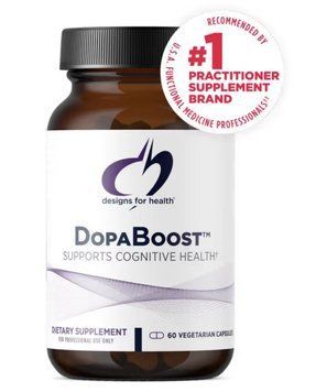 Designs for Health DopaBoost ( Supports Cognitive Health ) Допабуст (Вироблення дофаміну, когнітивне здоровʼя) 60 капсул DH-071 фото