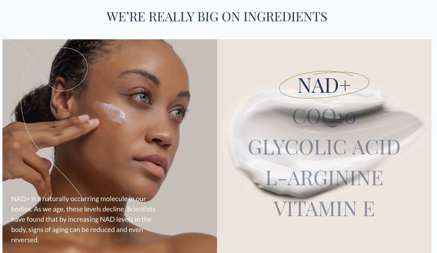 NADIA NAD+ Power Serum / Серум для обличчя з нікотінамід аденін динуклеотид AV-002 фото