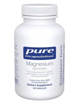 Pure Encapsulations Magnesium Glycinate for R E L A X / Магній гліцинат 90 капс PE-027 фото