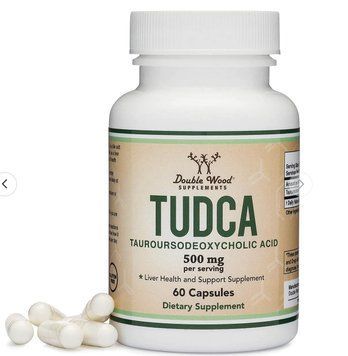 Double Wood TUDCA Tauroursodeoxycholic Acid T U D C A/ Тудка Здоров&rsquo;я печінки, детоксикація, підтримка жовчі 60 капсул DW-006 фото