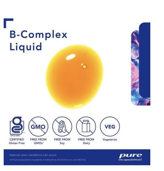 Pure encapsulations B-Complex liquid 140 ml / Б комплекс рідкий 140 мл PE-056 фото
