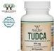 Double Wood TUDCA Tauroursodeoxycholic Acid T U D C A/ Тудка Здоров&rsquo;я печінки, детоксикація, підтримка жовчі 60 капсул DW-006 фото 2