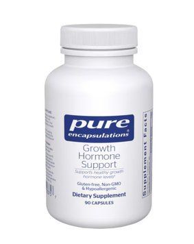 Pure Encapsulations Growth Hormone Support HEALTHY GROWTH L Arginine Ornithine/ Підтримка гормону росту 90 капс PE-051 фото