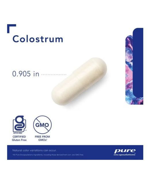 Pure Encapsulations Colostrum 40% IgG / Колострум 40% 180 капсул PE-052 фото