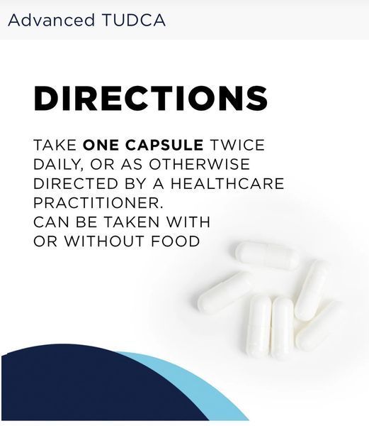 Cellcore ADVANCED TUDCA Drainage Liver support / Едвансд Тудка Високий рівень біодоступності та засвоєння 60 капсул CELL-001 фото