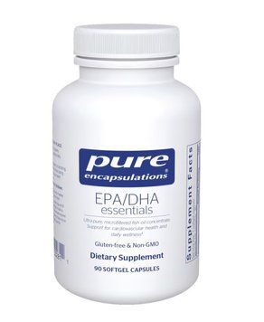 Pure encapsulations EPA/DHA essentials/Омега-3 EPA DHA для серця, мозку та судин, 90 капсул PE-088 фото