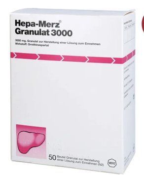 HEPA-MERZ granules 3000 bags 50 pcs, Геппа Мерц 3000, 1 саше з упаковки 50 GR-009 фото