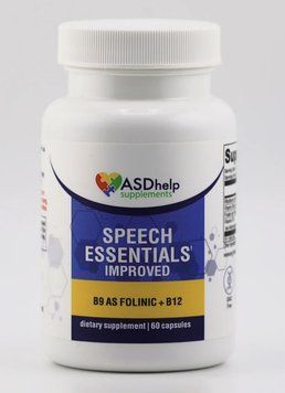 ASDhelp Speech essentials improved / Спіч есеншіалс /Запуск мовлення 60 капсул ASD-001 фото