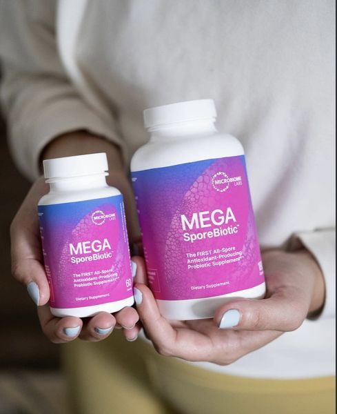 Microbiome Labs MegaSporeBiotic All Spore Antioxidant probiotic supplement /Пробііотик споровий широкого спектру 60 капсул ML-007 фото