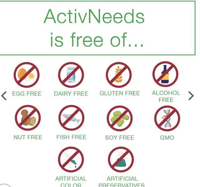 Neuroneeds ActivNeeds / Ектівнідс / Покращений коктейль для оптимізації розумової та фізичної працездатності, 363грама NN-008 фото
