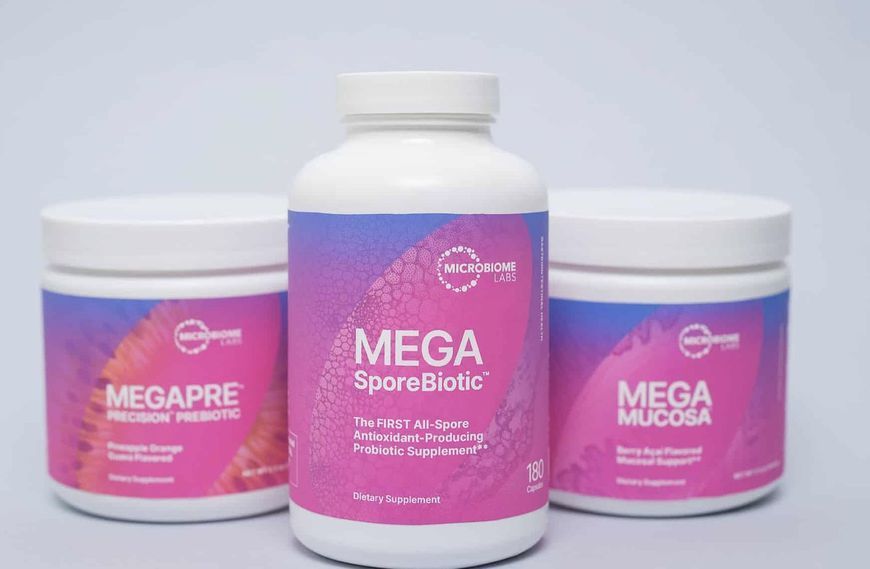 Microbiome Labs MegaSporeBiotic All Spore Antioxidant probiotic supplement /Пробііотик споровий широкого спектру 60 капсул ML-007 фото