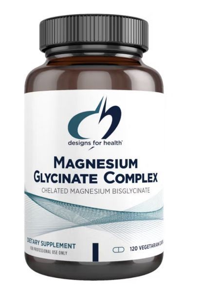 Designs for Health Magnesium Glycinate Complex / Комплекс гліцинату магнію 300 мг 120 капсул DH-070 фото