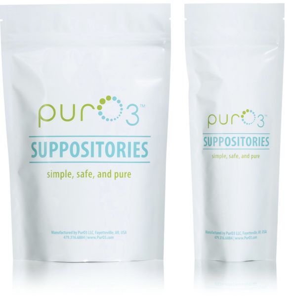 PurO3 Probiotic Suppositories / Супозиторії з пробіотиками 20 шт PO-008 фото