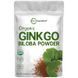 Microingredients Organic ginkgo biloba powder, 8 ounces екстракт органічного гінкго білоба у порошку, 227г MI-016 фото 1